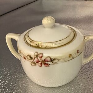 Vintage Hand-painted pretty Nippon Sugar